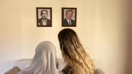 Babasını Cumhurbaşkanı Erdoğan'a benzeten kadına duygulandıran sürpriz