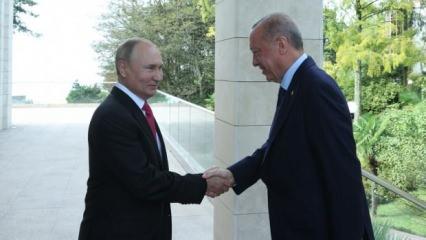 Erdoğan'la görüşme sonrası Putin ağzındaki baklayı sakladı