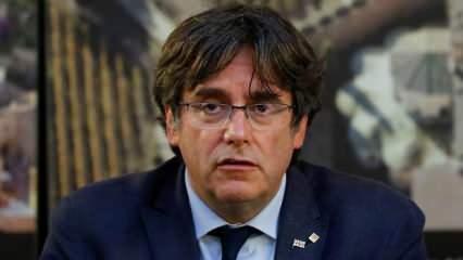 Eski Katalan lider Puigdemont Brüksel'e döndü