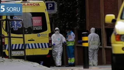 İspanya'da Kovid-19 kaynaklı can kaybında büyük düşüş