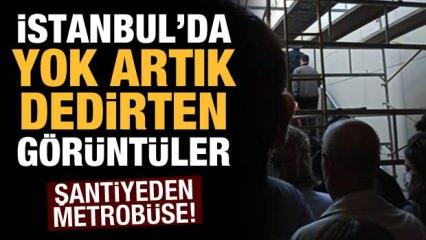 İstanbulluların metrobüs çilesi bitmek bilmiyor