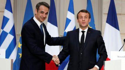 Macron'dan Yunanistan'a skandal 'Osmanlı' göndermesi!