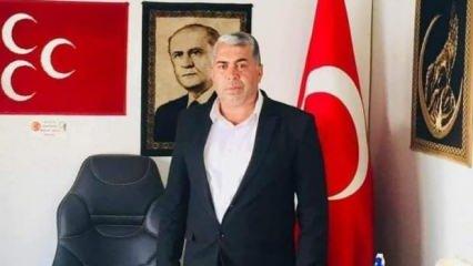 MHP ilçe başkanı kazada hayatını kaybetti