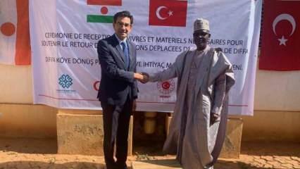 Türkiye'den Nijer'in Diffa bölgesine insani yardım
