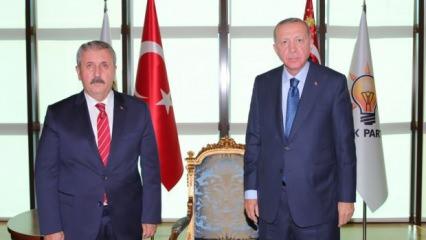 Başkan Erdoğan, Destici'yi kabul etti