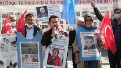 Doğu Türkistanlı mağdurlar Eskişehir'den seslendi 