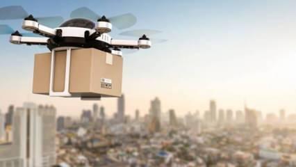 Dünyada bir ilk olacak! Kargoda drone dönemi