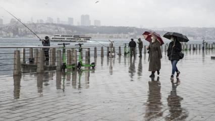 Meteoroloji il il uyardı: İstanbullular şemsiyenizi unutmayın!