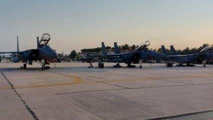ABD'den Yunanistan'a "tatbikat adı altında" F-15 sevkiyatı