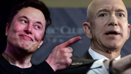 Elon Musk, Jeff Bezos'la dalga geçti: Yorumu gündem oldu