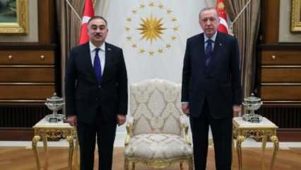 Erdoğan, Azerbaycan ve Avustralya Büyükelçilerini kabul etti