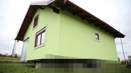 Eşi isteyince yaptı! Evin altını g&ouml;renler inanamıyor...