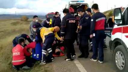 Kastamonu'daki kazada yaralanan polislerden 8'i Ankara'ya getirildi