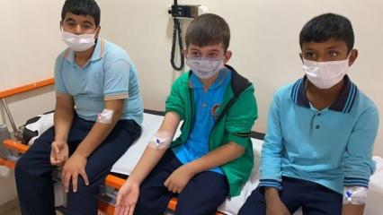 Osmaniye'de 29 öğrenci zehirlenme şüphesiyle hastanelik oldu