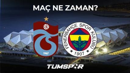 Trabzonspor Fenerbahçe maçı ne zaman saat kaçta hangi kanalda? İşte TS FB maçı 11'leri!