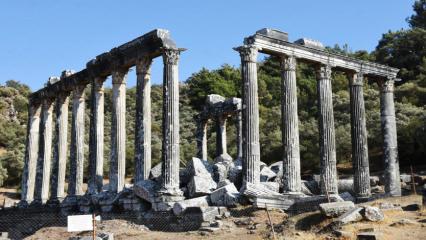 Zeus Tapınağı eski ihtişamına kavuşuyor