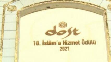 "18. İslam'a Hizmet Ödülleri" sahiplerini buldu