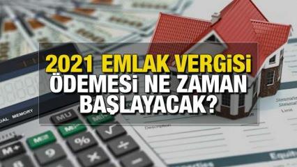 Emlak vergisi ikinci ödemesi ne zaman başlayacak? 2021 Emlak vergisi nereden ve nasıl ödenir?