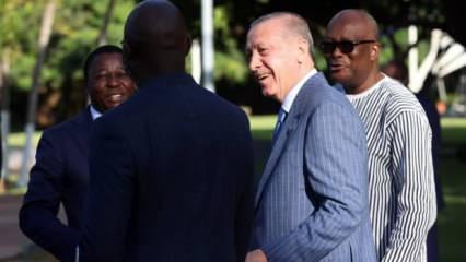 Erdoğan esprili görüntünün hikayesini anlattı