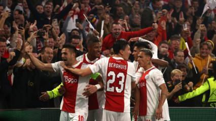 Ajax evinde Dortmund'u farka boğdu!