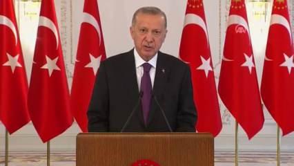 Başkan Erdoğan "Necmettin Erbakan ve Milli Görüş Sempozyumu"na video mesaj yoluyla katıldı