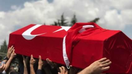 Eren 7 Orepasyonu şehidin cenazesi Erzurum'a getirildi