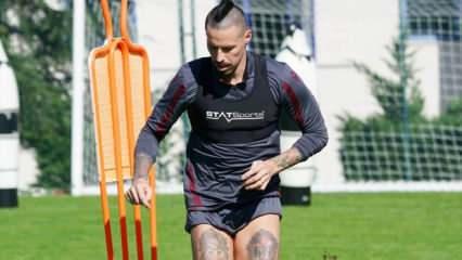 Hamsik'ten 'hazırım' mesajı!
