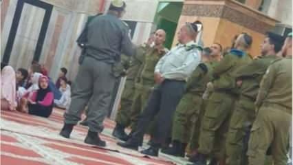 İsrail askerlerinden Harem-i İbrahim Camii’ne baskın