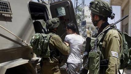 İsrail güçleri son 3 ayda 1282 Filistinliyi gözaltına aldı
