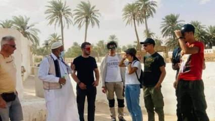 Libya 10 yıl aradan sonra ilk turist kafilesini ağırlıyor