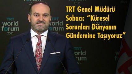 TRT Genel Müdürü Sobacı: “Küresel Sorunları Dünyanın Gündemine Taşıyoruz”