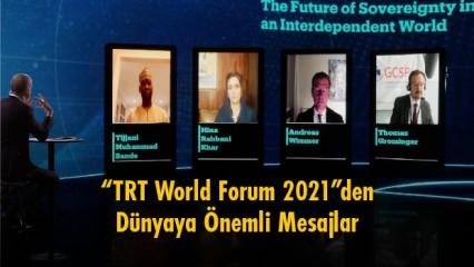 “TRT World Forum 2021”den  Dünyaya Önemli Mesajlar