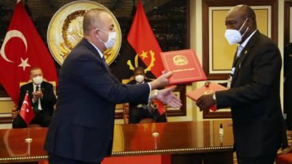 Türkiye ile Angola arasında 7 anlaşma birden 