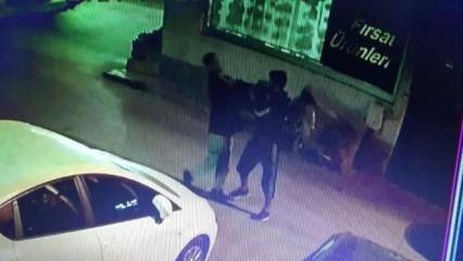 Aksaray'da yabancı uyruklu gençler bıçakla birbirine girdi 