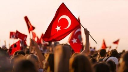 Atatürk Cumhuriyet Bayramı sözleri! Resimli 29 Ekim Türk bayraklı Cumhuriyet Bayramı mesajları...