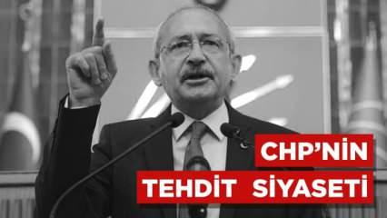Başkan Erdoğan grup toplantısında gösterdi: İşte CHP'nin tehdit siyaseti