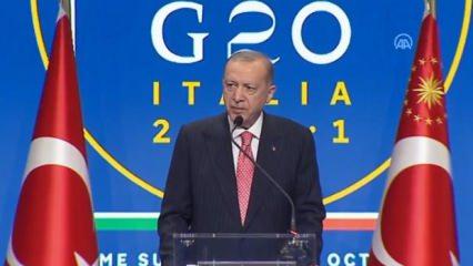 Başkan Erdoğan'dan G20 sonrası son dakika F-35 ve F-16 açıklaması!