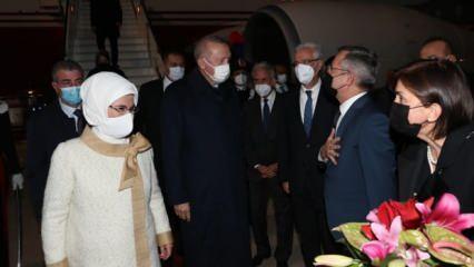 Cumhurbaşkanı Erdoğan İtalya'ya geldi