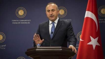 Dışişleri Bakanı Mevlüt Çavuşoğlu'ndan gündeme ilişkin açıklamalar