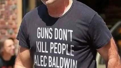 Donald Trump’ın oğlu, Baldwin’in olayıyla ilgili tişörtleri satmaya başladı