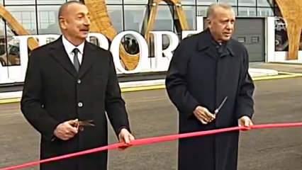 Erdoğan ve Aliyev, Fuzuli Havalimanını açtı
