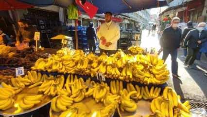 Fiyatı 10 liraya d&uuml;şt&uuml;, muz satışları patladı