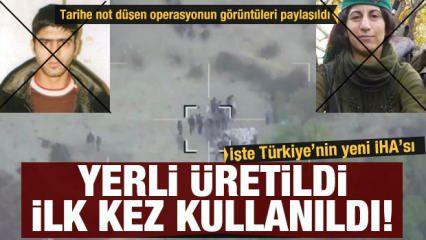 Türkiye'nin yeni İHA'sı 'UÇBEY'in ilk kez kullanıldı! Müthiş operasyonun görüntüleri paylaşıldı