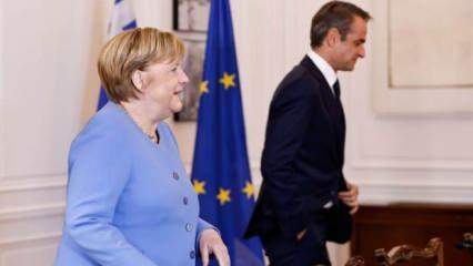 Yunan gazetelerinden Merkel manşeti: Unutmadık bize 332 milyar borçlusunuz