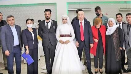 Cumhurbaşkanı Başdanışmanı Aslan, Diyarbakır'da şehit kızının düğününe katıldı