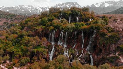 Erzincan'ın doğal güzelliği Girlevik'ten harika manzaralar