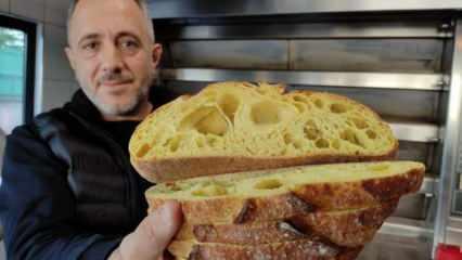 Şeker ve tansiyon hastaları için zerdeçallı ekmek üretiyor! Taleplere yetişemiyor