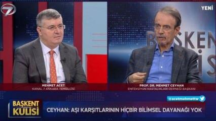 Pandemi ne zaman biter? Prof. Dr. Mehmet Ceyhan Başkent Kulisi'nde açıkladı