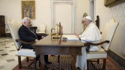 Papa ve Abbas, görüşmelerinde "Kudüs" konusunu ele aldı