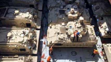 ABD ordusu Dedeağaç Limanı'na bin askeri araç getirecek